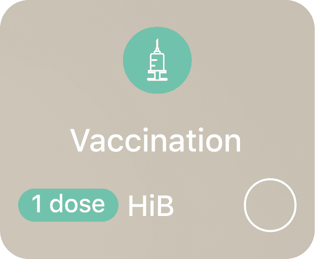 First vaccine for baby schedule
