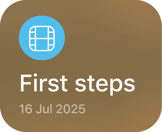 Baby first steps milestone
